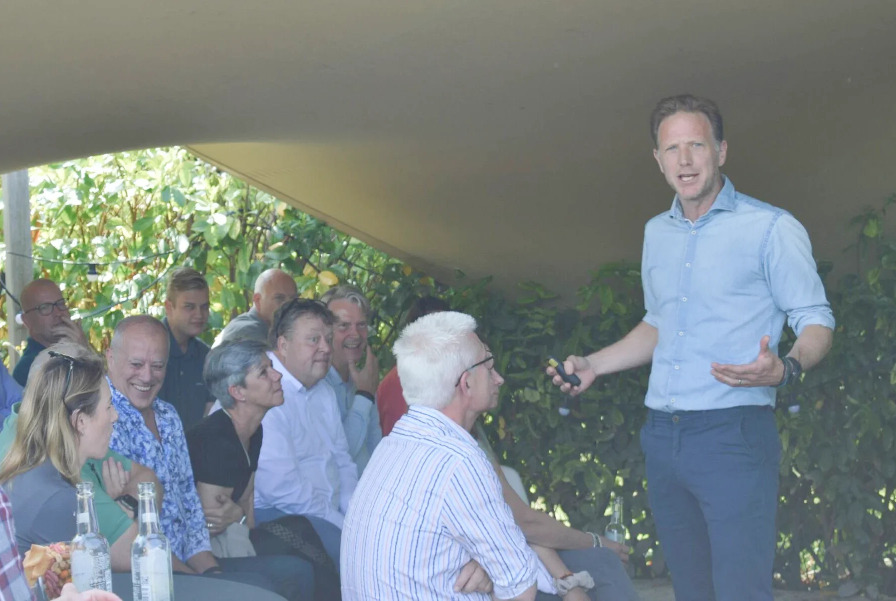 Inspirerende sessie door Tomas Planken