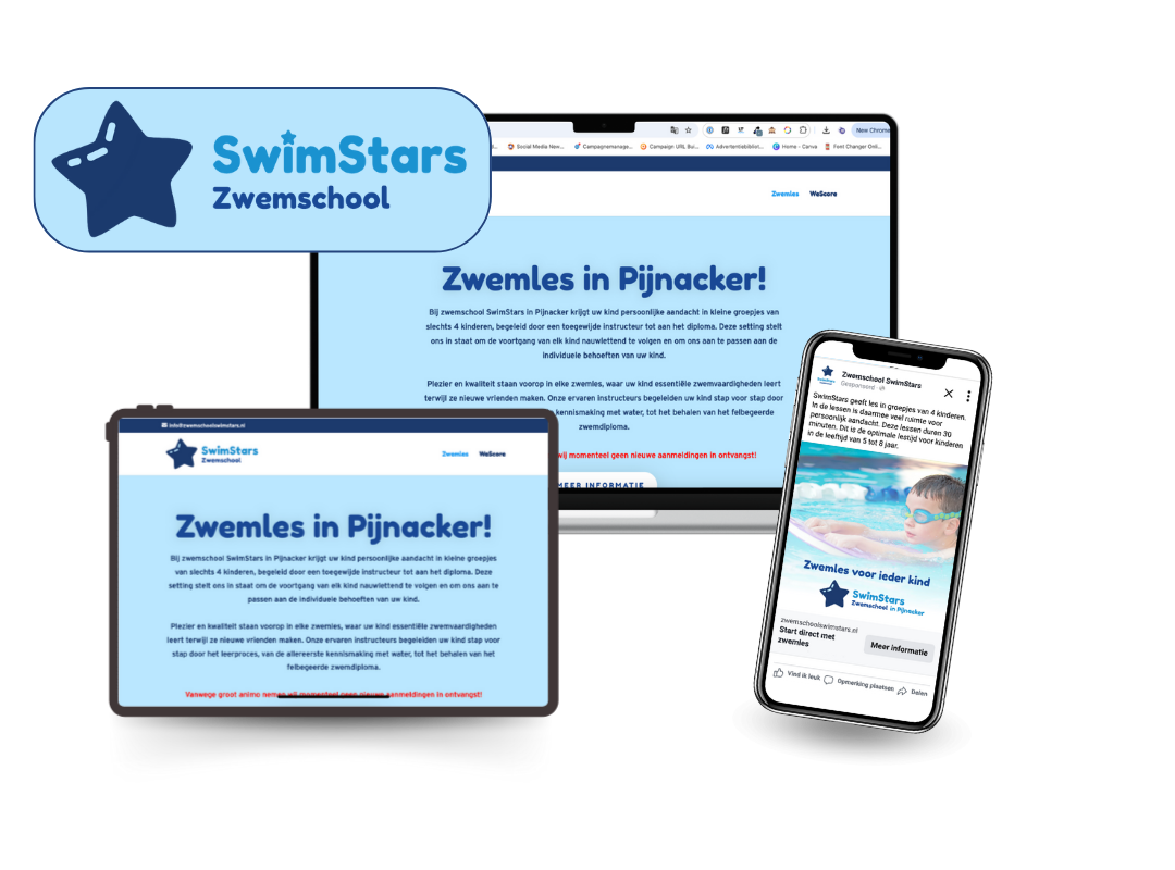 De samenwerking tussen Altijd Bekend en Swimstars