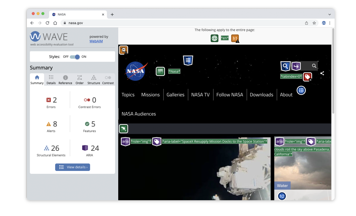 wave evaluation tool
