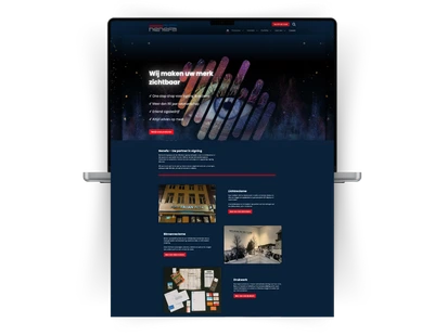Nenefa website gemaakt door Altijd Bekend