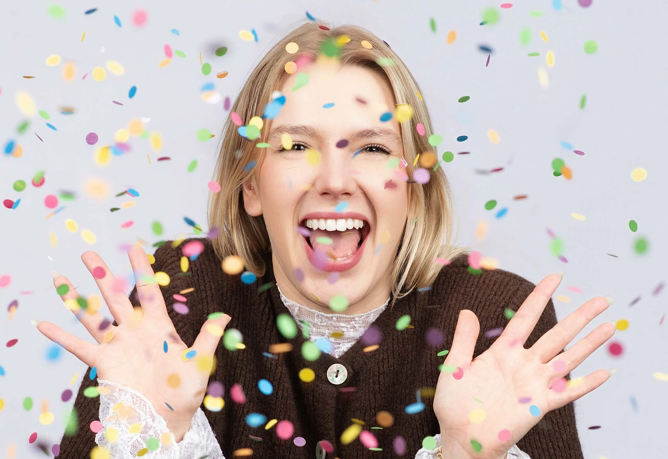 Anouk jubileum Altijd Bekend confetti