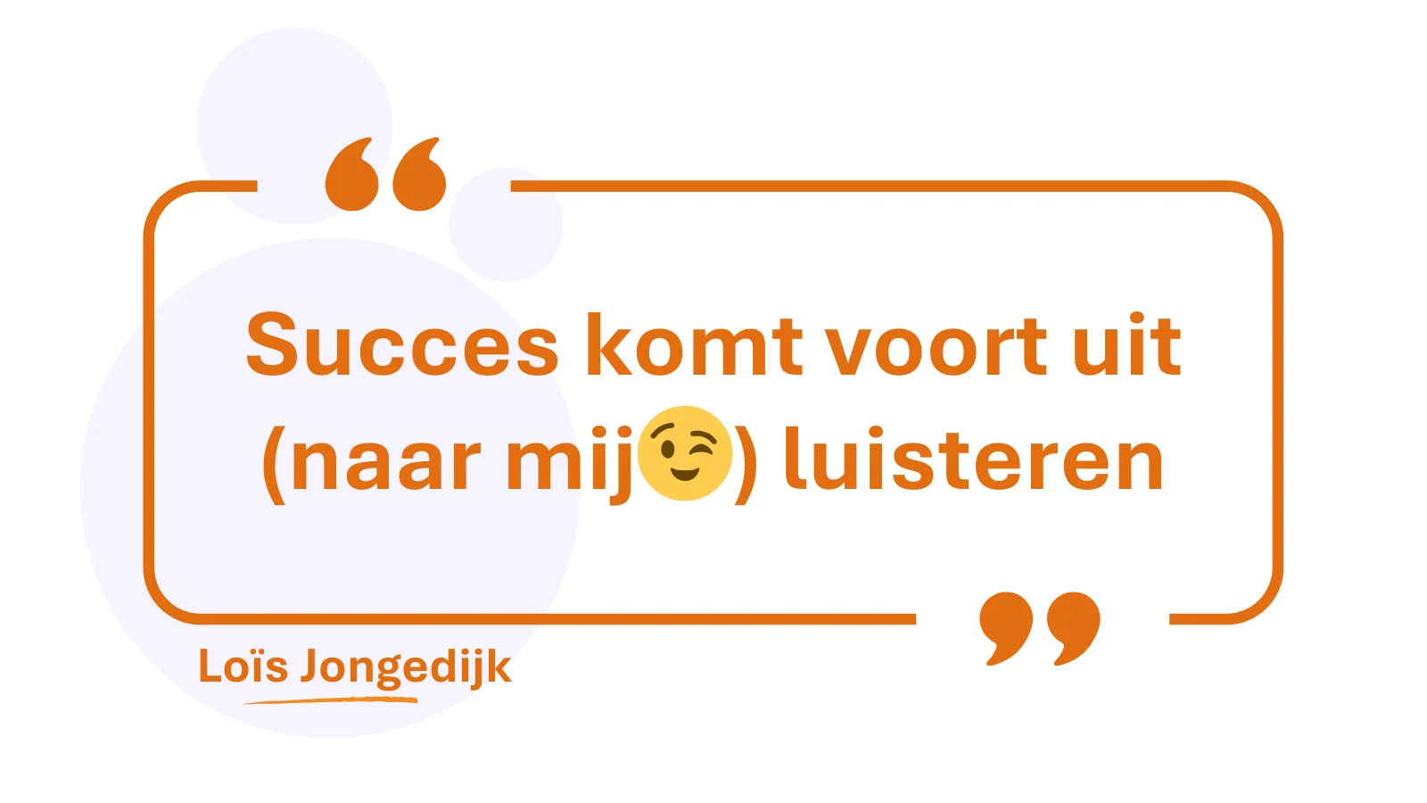 Quote van Loïs