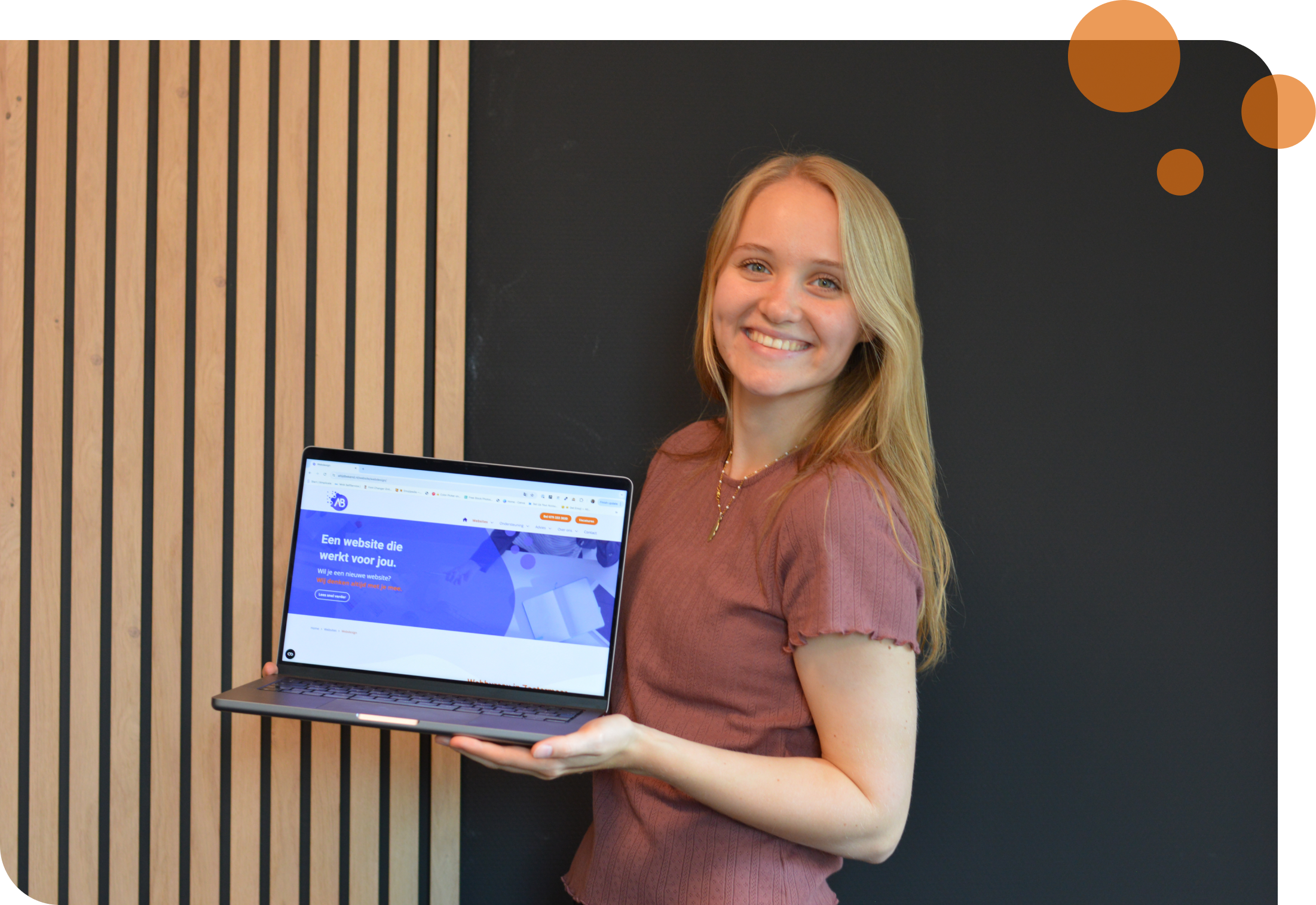 Een goed geoptimaliseerde SEO-pagina van onze marketeer
