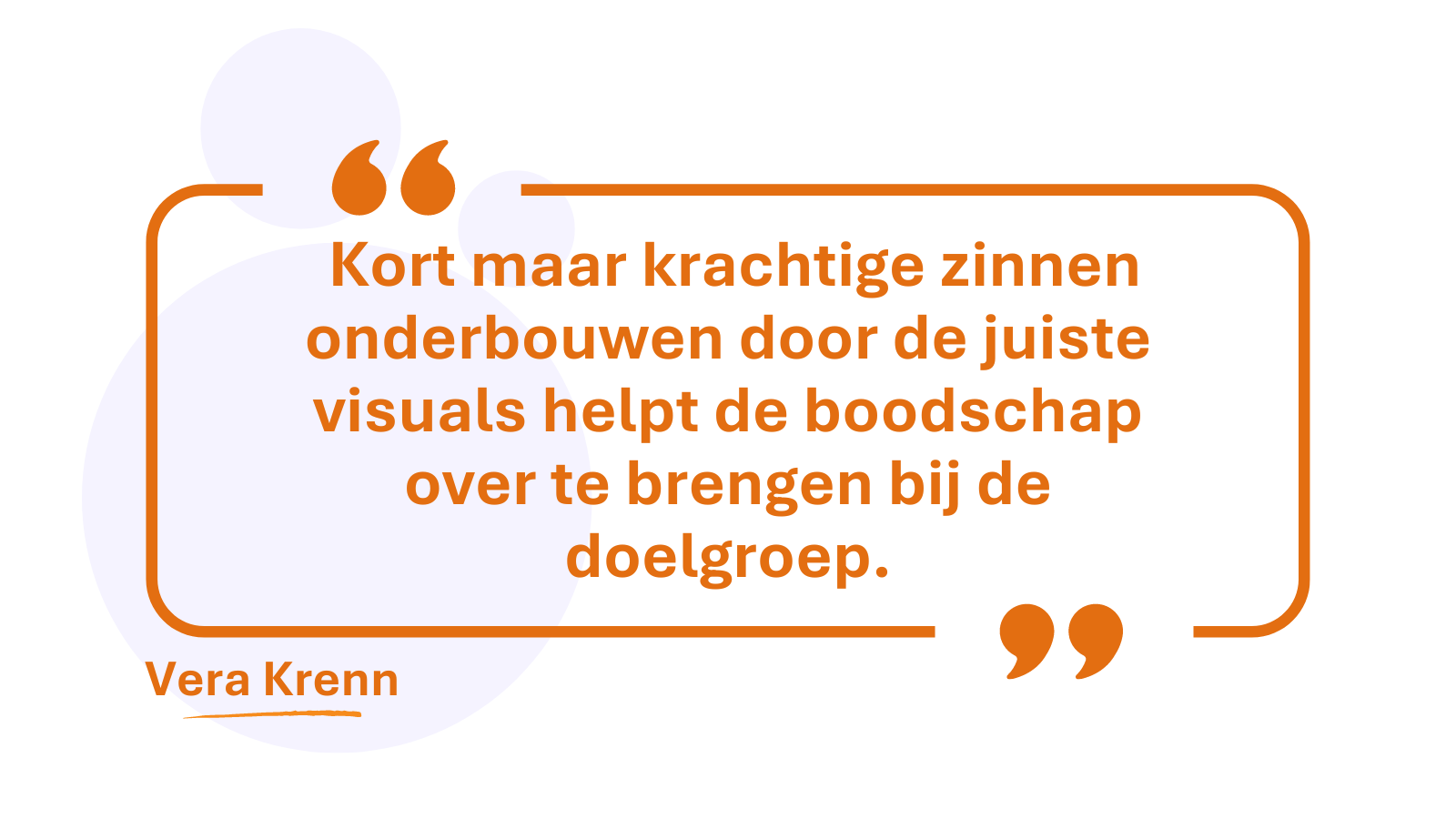 Quote van Vera